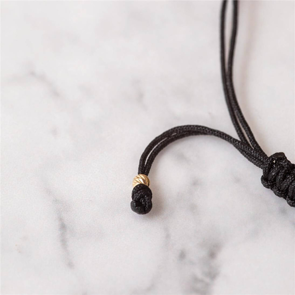 Goldstore-Initial Evil Eye Rope Bracelet