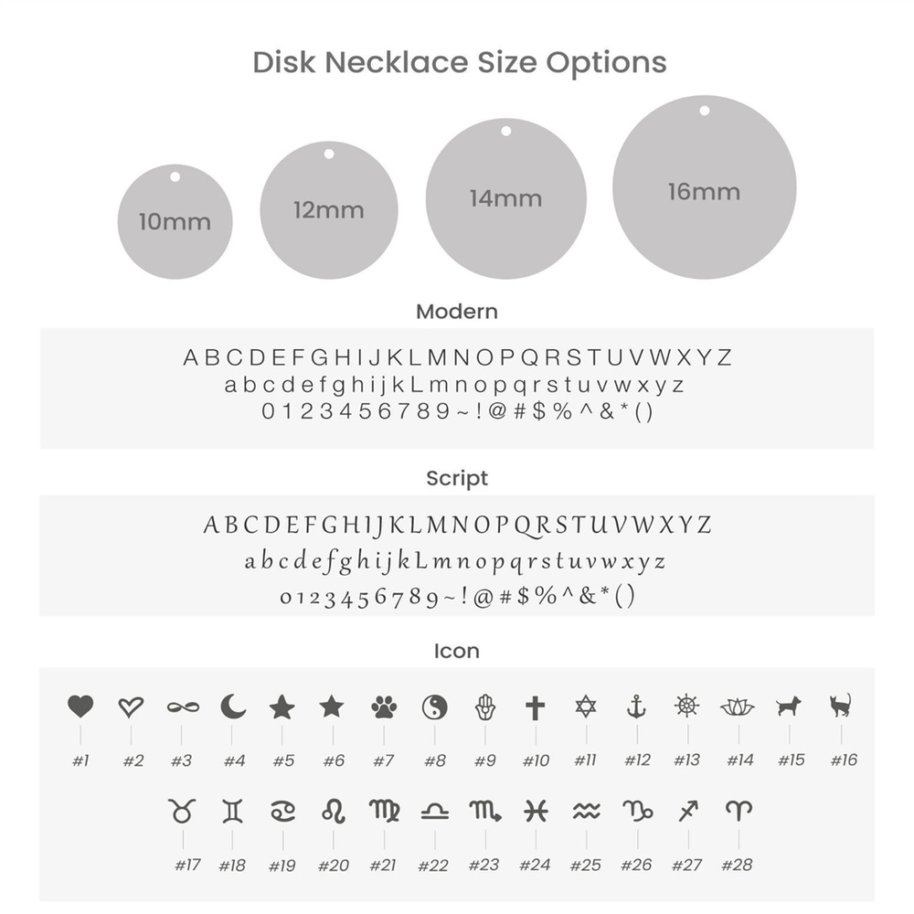 Goldstore-14k Gold Custom Silhouette Disk Necklace, My Mom Dad Child Custom Engrave Silhouette Gold Pendant, Multi Disc Silhouette Charm Gift for Her