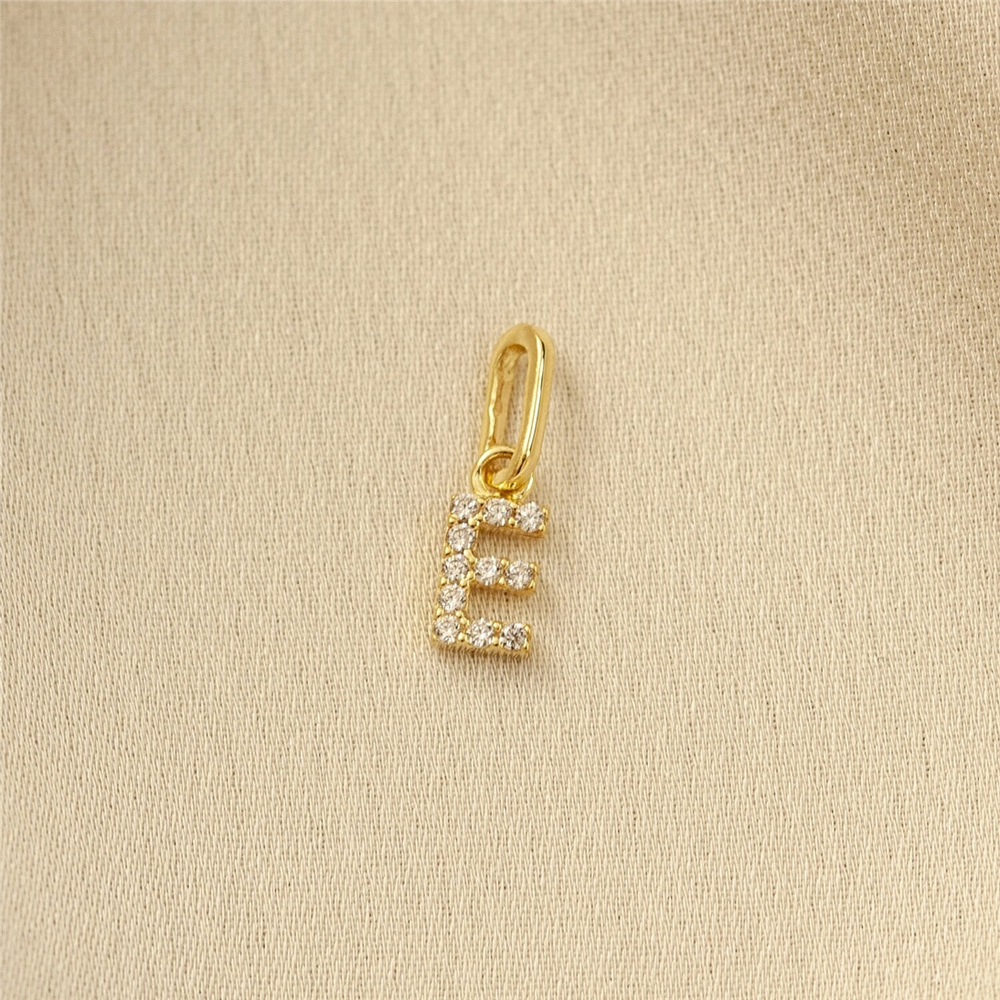 Goldstore-14k Gold Letter Birthstone Charm Necklace,  Singapore Chain Gold Necklace, Dainty Personalized Custom Initial Gold Twist Chain Necklace Gift