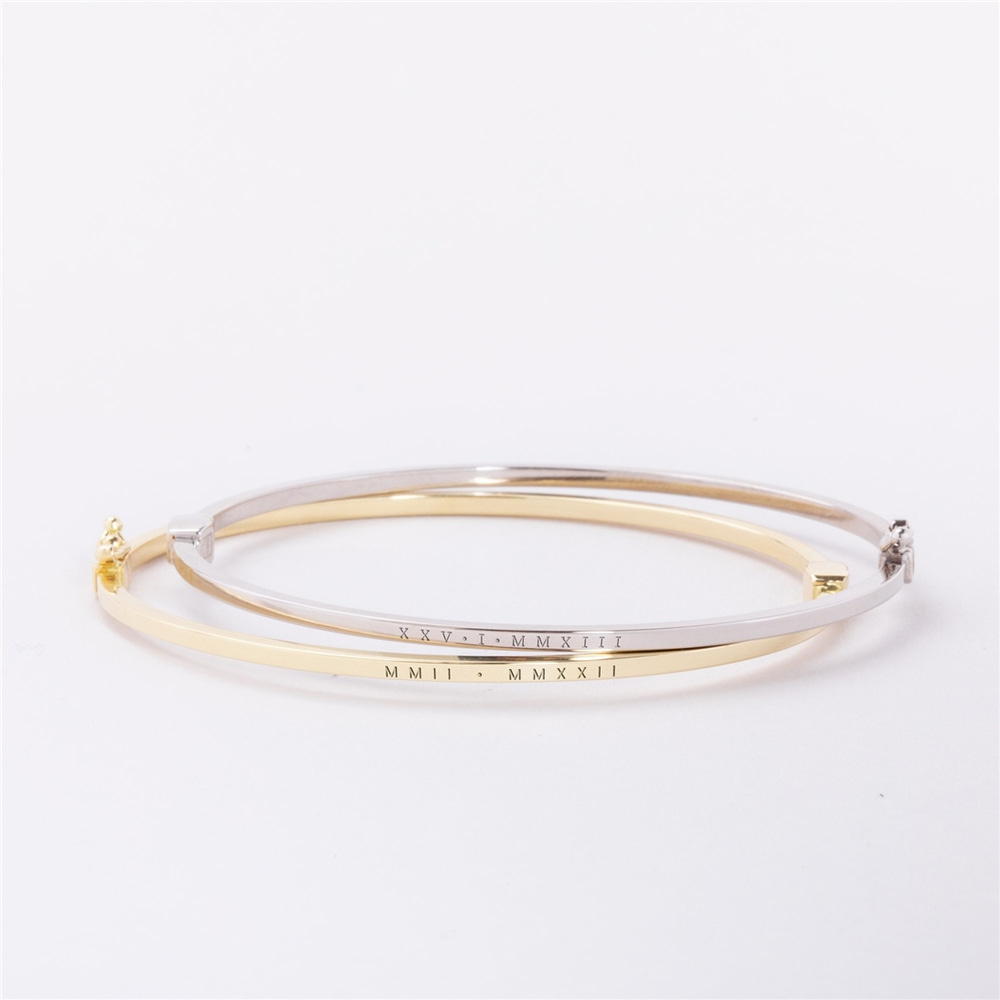 Goldstore-14K Solid Gold Dainty Hinged Bracelet, Plain Gold Bangle Bracelet, Hinged 2 mm Wide Bangle, Simple Stacking Gold Cuff, Thin Gold Bracelet