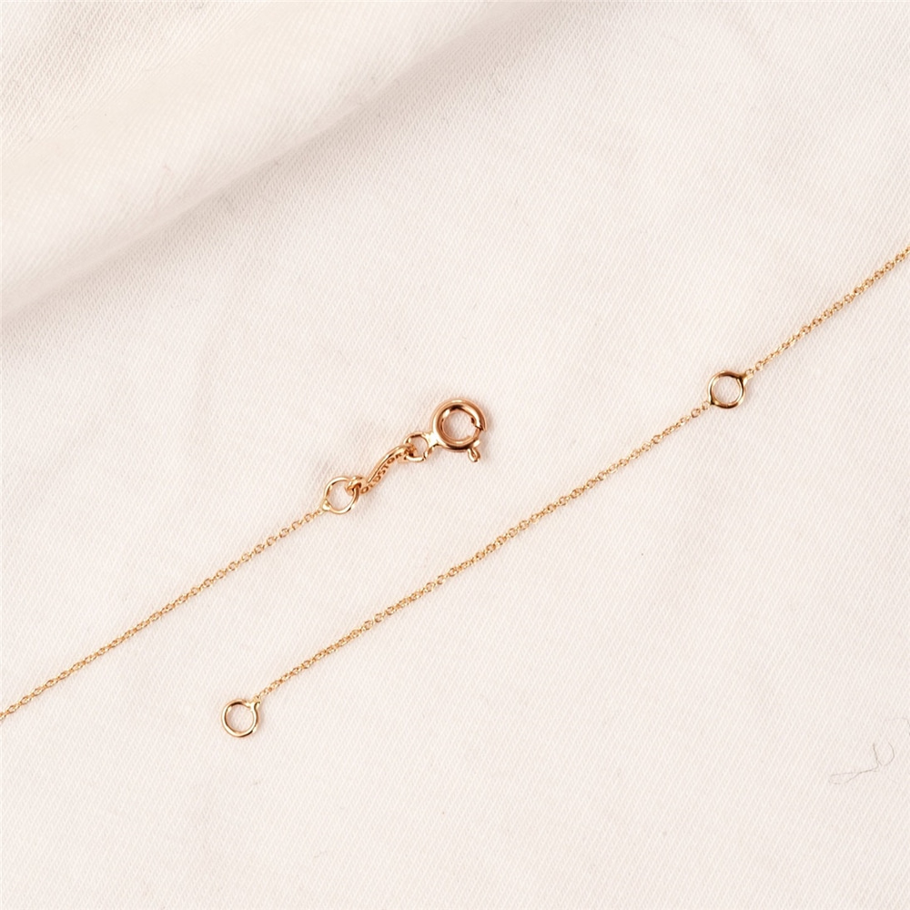 Goldstore-14k Solid Gold Opal Ball Necklace, Opal Bead Necklace Floating 14k Real Gold Chain, White Opal Gold Necklace, Dainty Gold Blue Opal Necklace