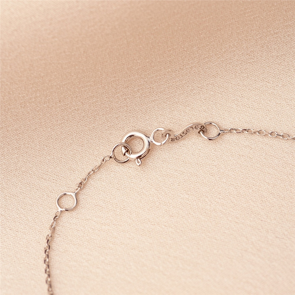 Goldstore-14K Solid Gold Sideways Cross Bracelet Women, Stylish Cz Cross Bracelet, Cubic Zirconia Cross Bracelet