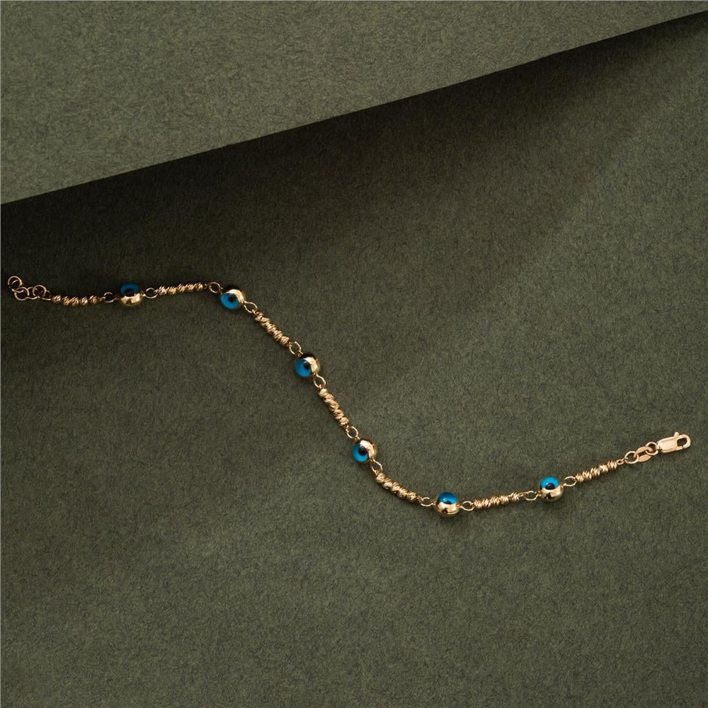 Goldstore-Evil Eye Bead Bracelet