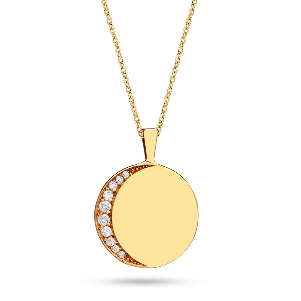 Goldstore-Ay, Ayyıldız, Madalyon Kolye