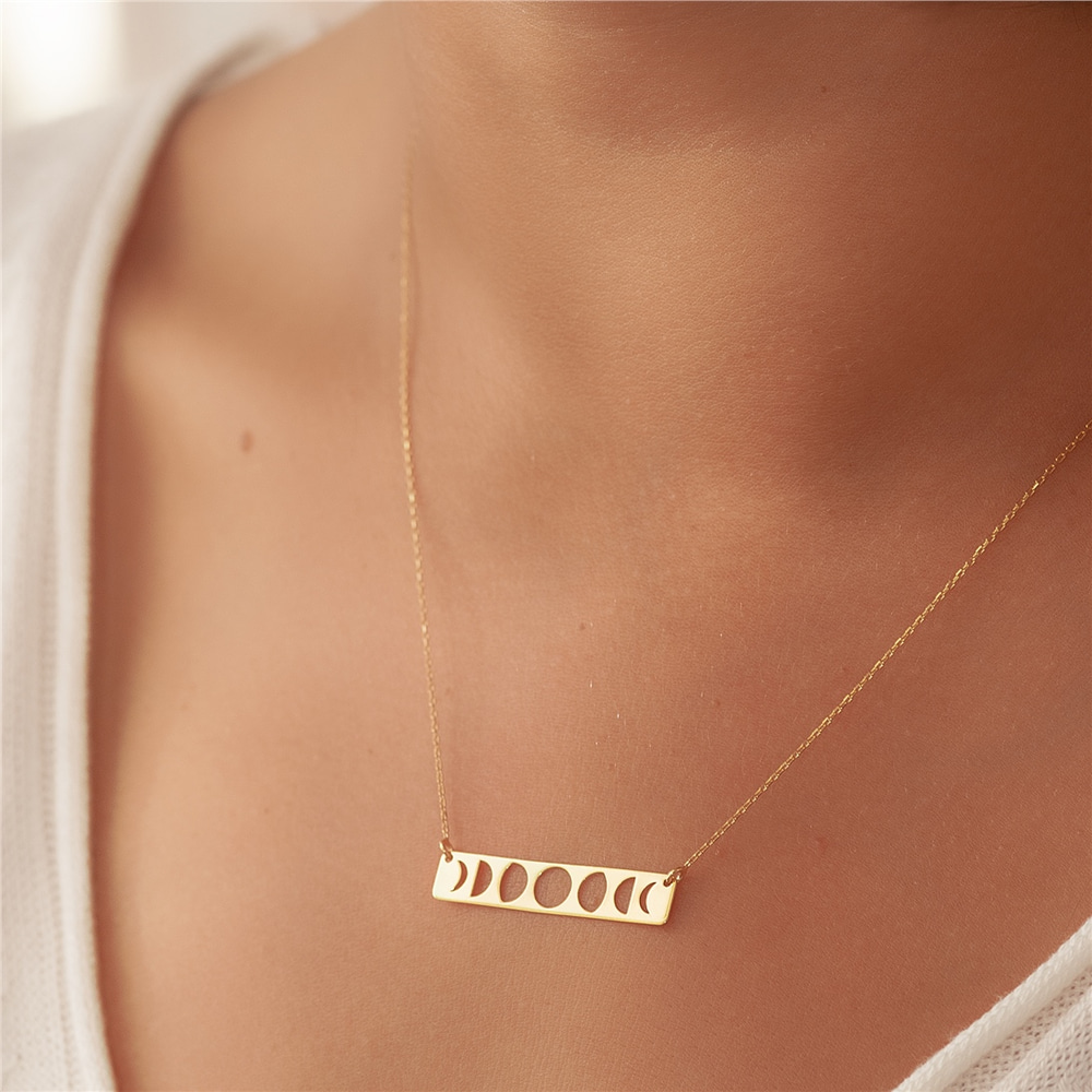 Goldstore-Ay Kolye