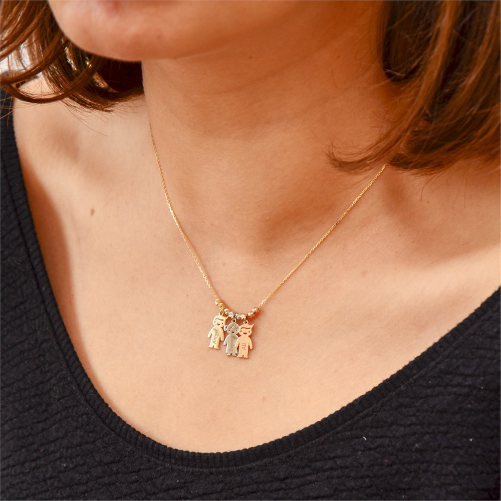 Goldstore-Canım Çocuklarım Anne Kolye