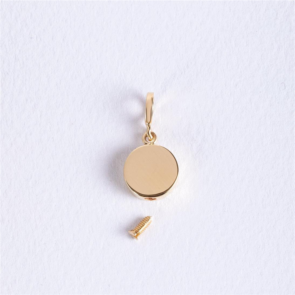 Goldstore-Circle Urn Pendant