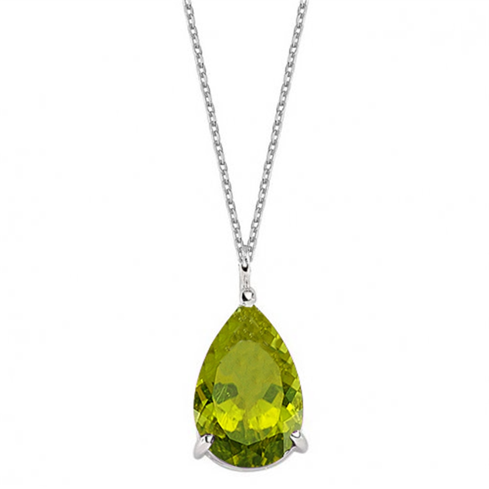 Goldstore-Damla Peridot Kolye