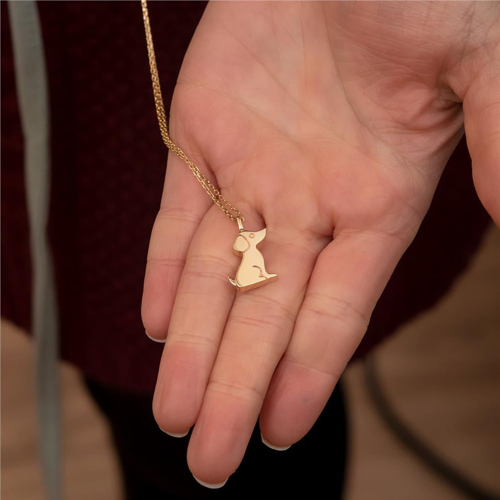 Goldstore-Dog Pet Urn Necklace