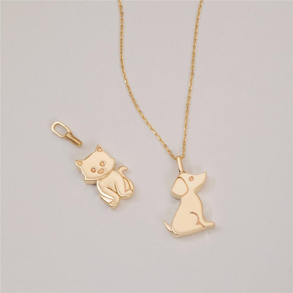 Goldstore-Dog Pet Urn Necklace