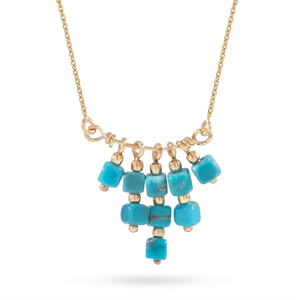 Goldstore-Firuze Kolye