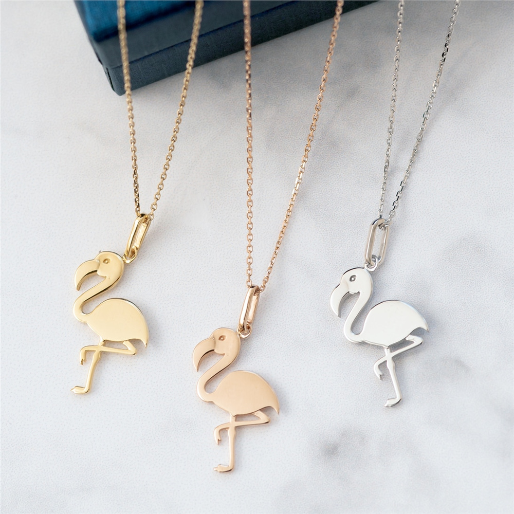 Goldstore-Flamingo Kolye