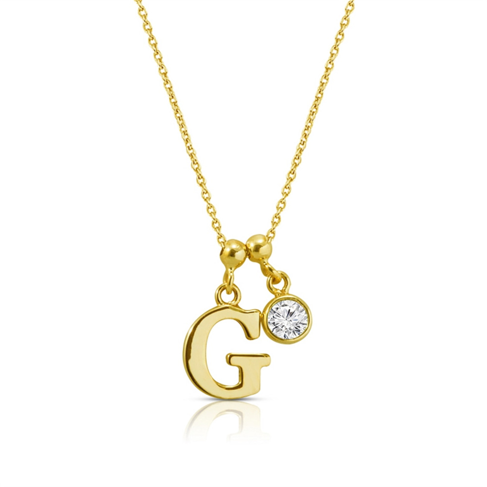 Goldstore-Harfli Şans Kolye
