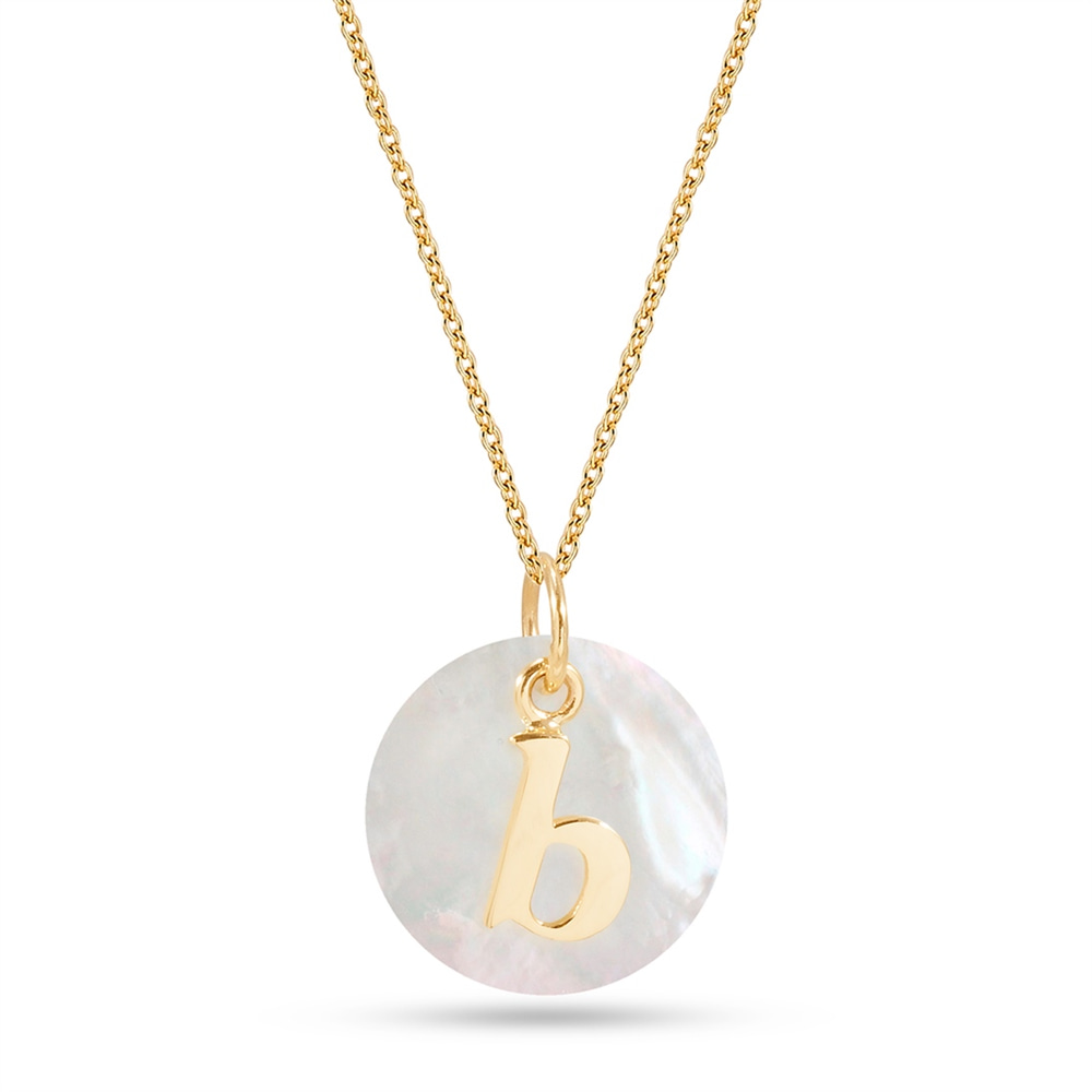 Goldstore-Harfli Sedef Kolye