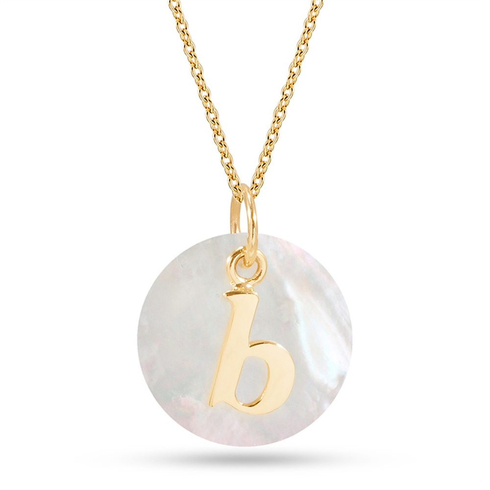 Goldstore-Harfli Sedef Kolye