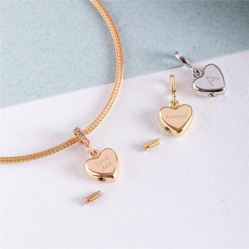 Goldstore-Heart Urn Charm