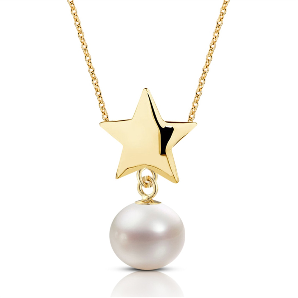 Goldstore-İnci Yıldız Kolye