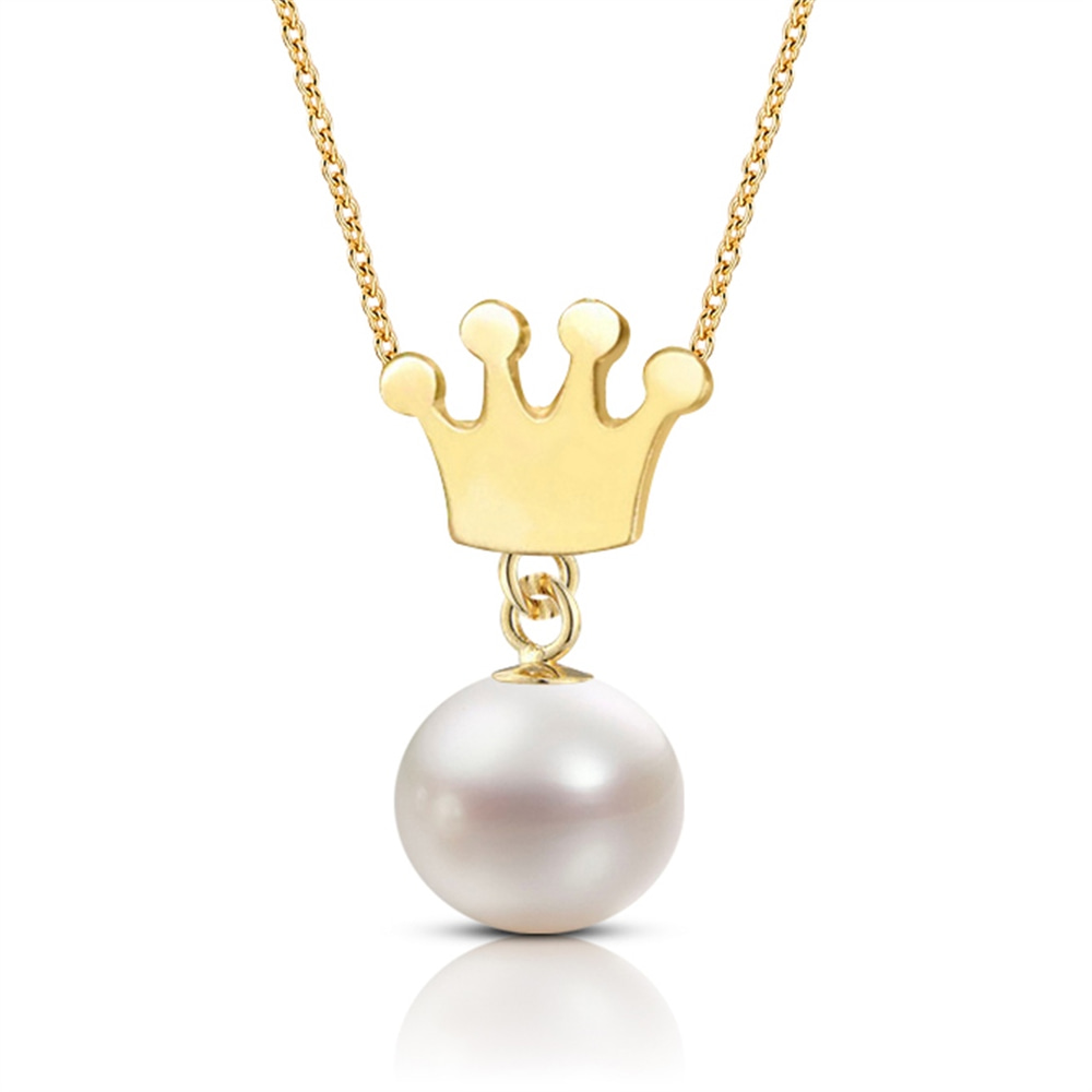 Goldstore-İncili Taç Kolye