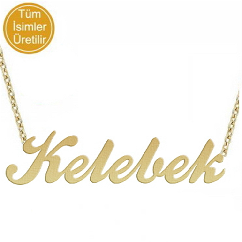 Goldstore-İsim Kolye