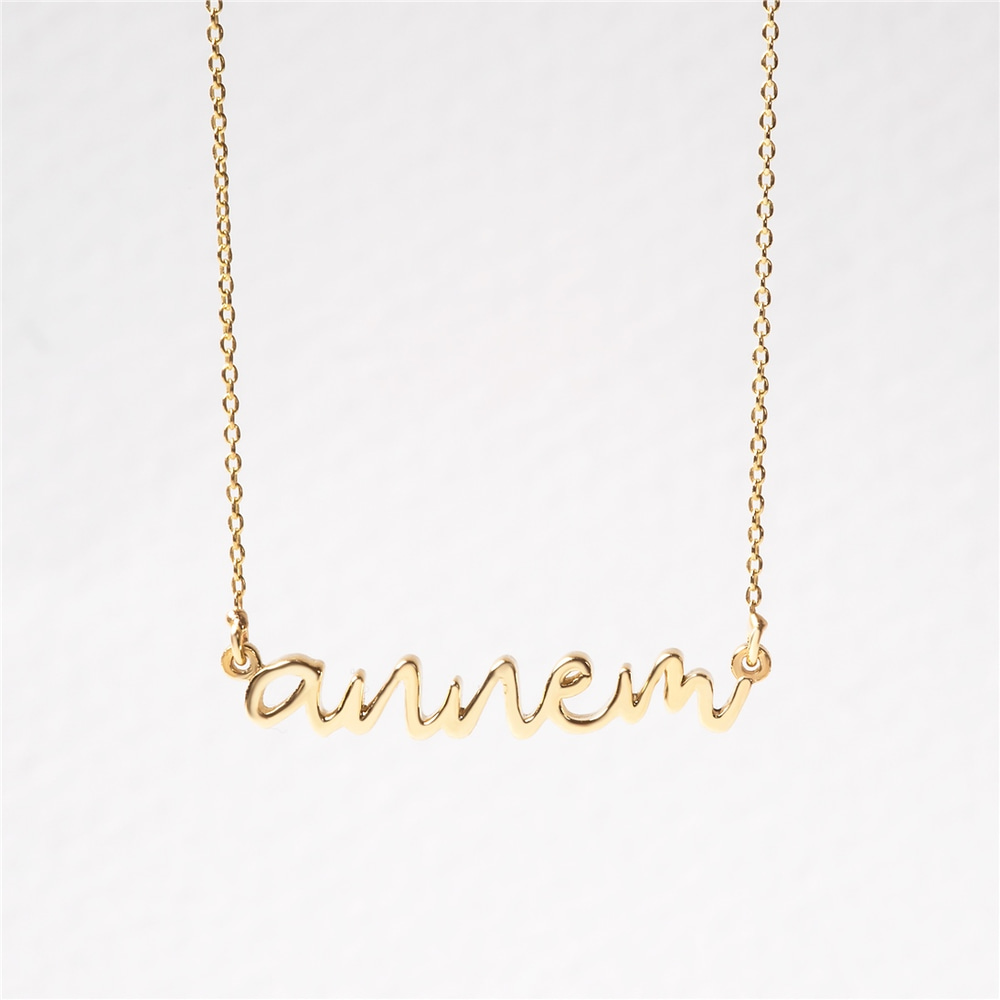Goldstore-İsim Kolye