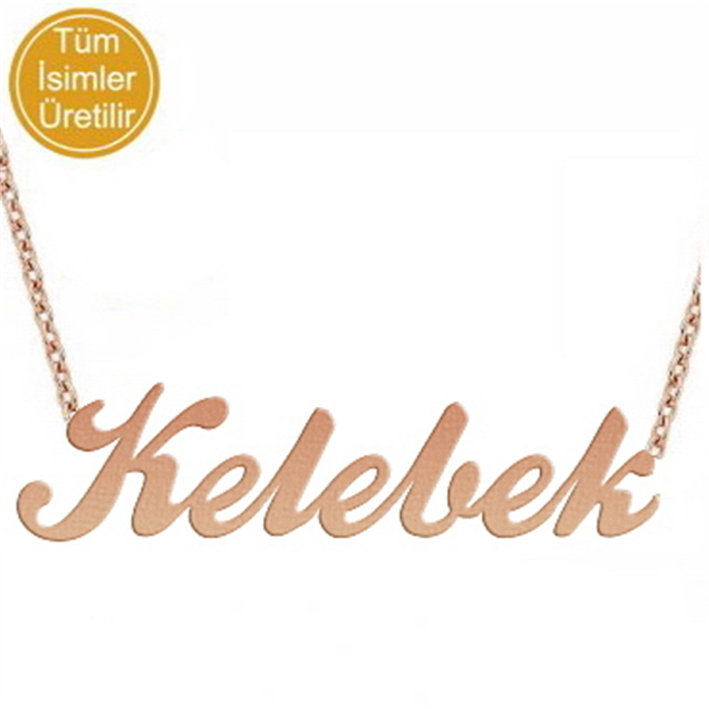 Goldstore-İsim Kolye