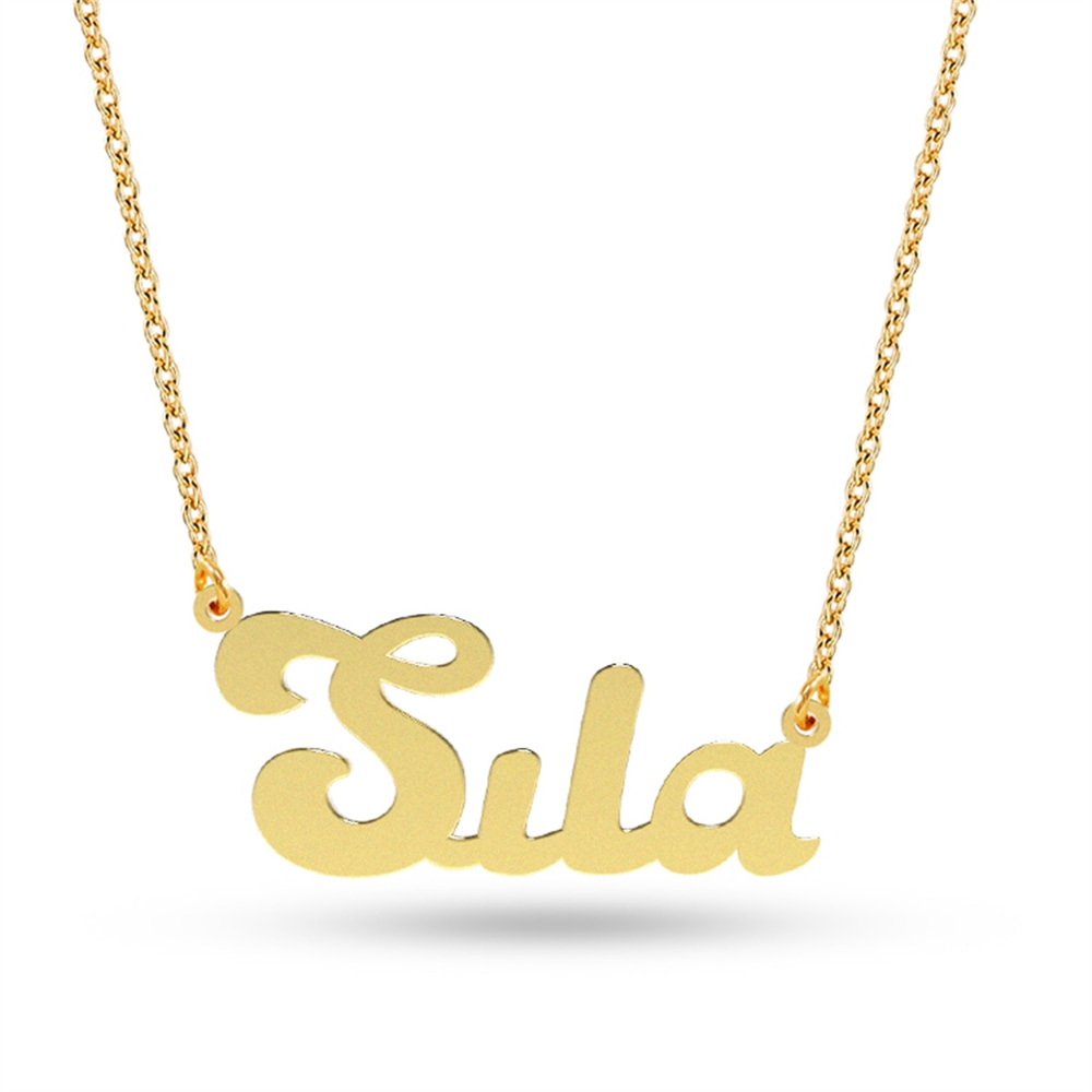 Goldstore-İsim Kolye