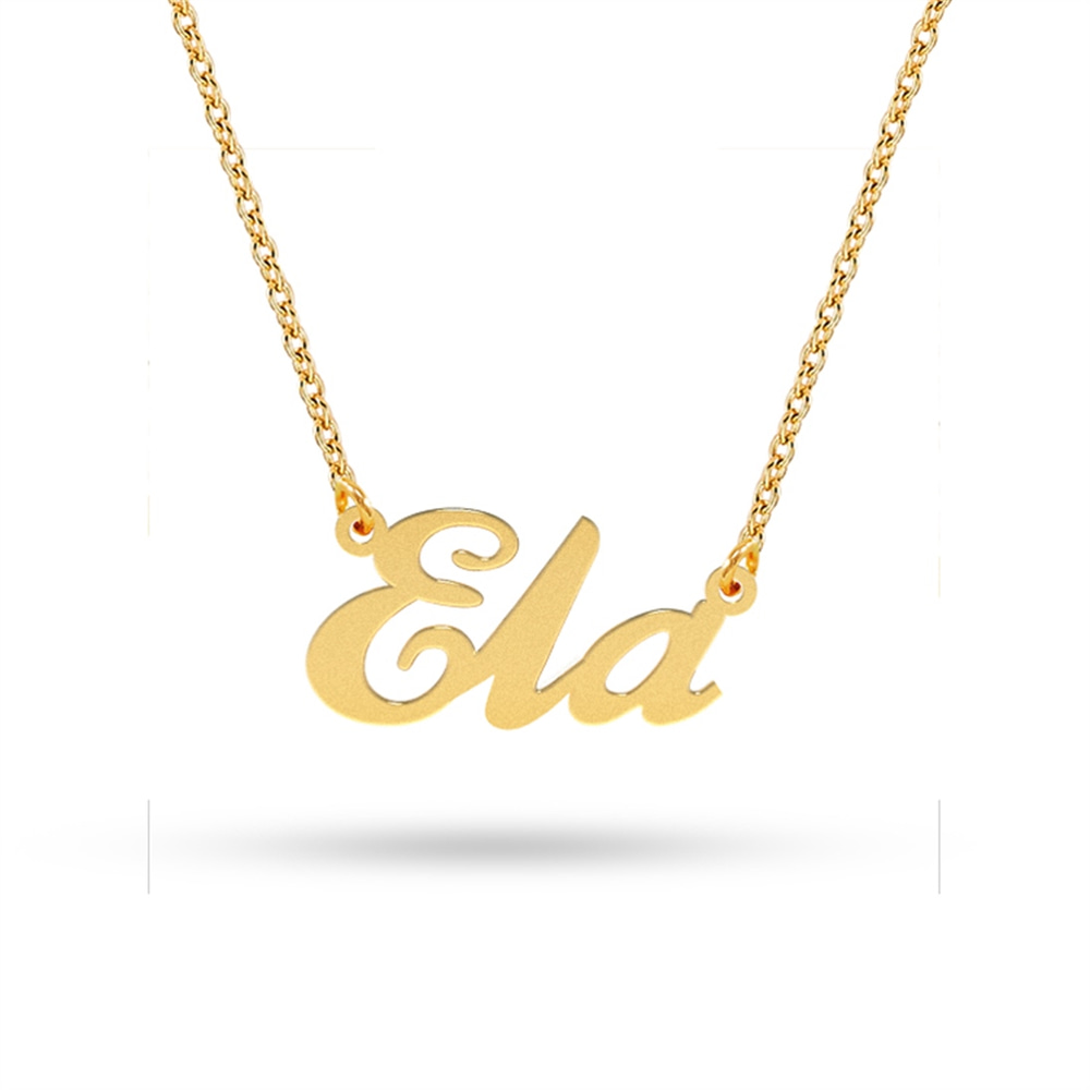 Goldstore-İsim Kolye