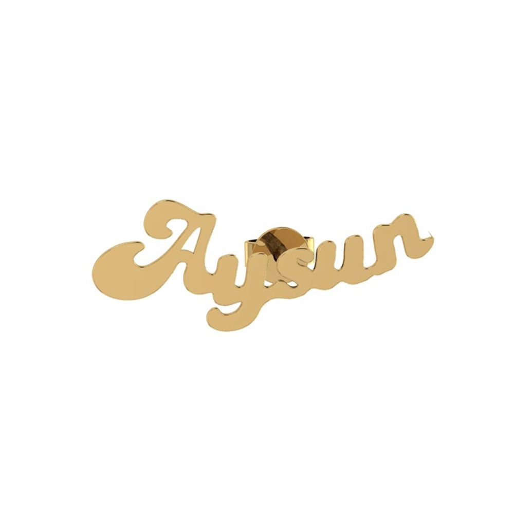 Goldstore-İsim Küpe