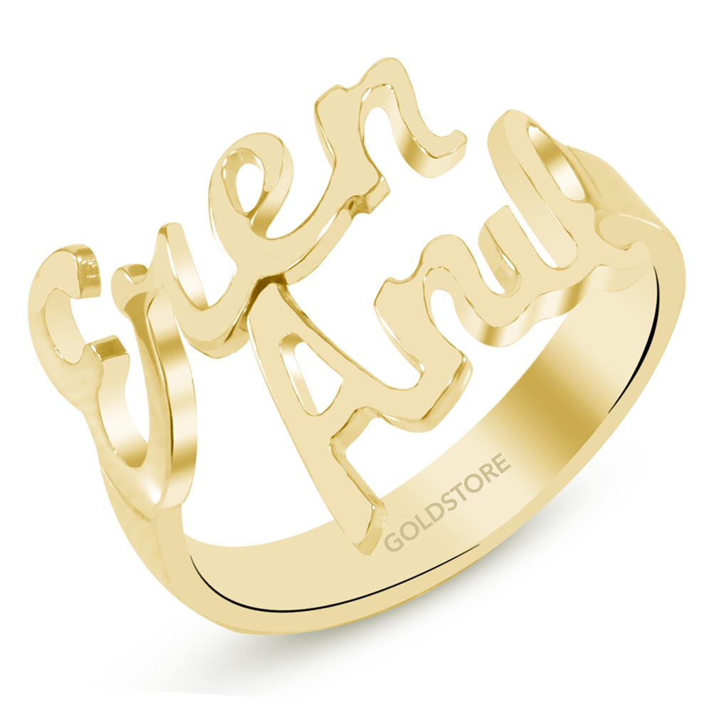 Goldstore-İsim Yüzük