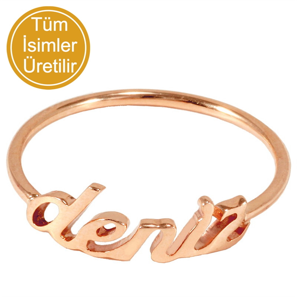 Goldstore-İsim Yüzük