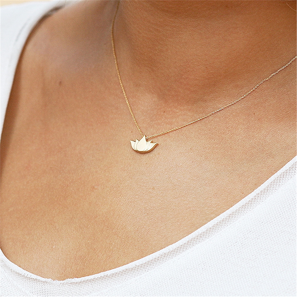 Goldstore-Lotus Kolye