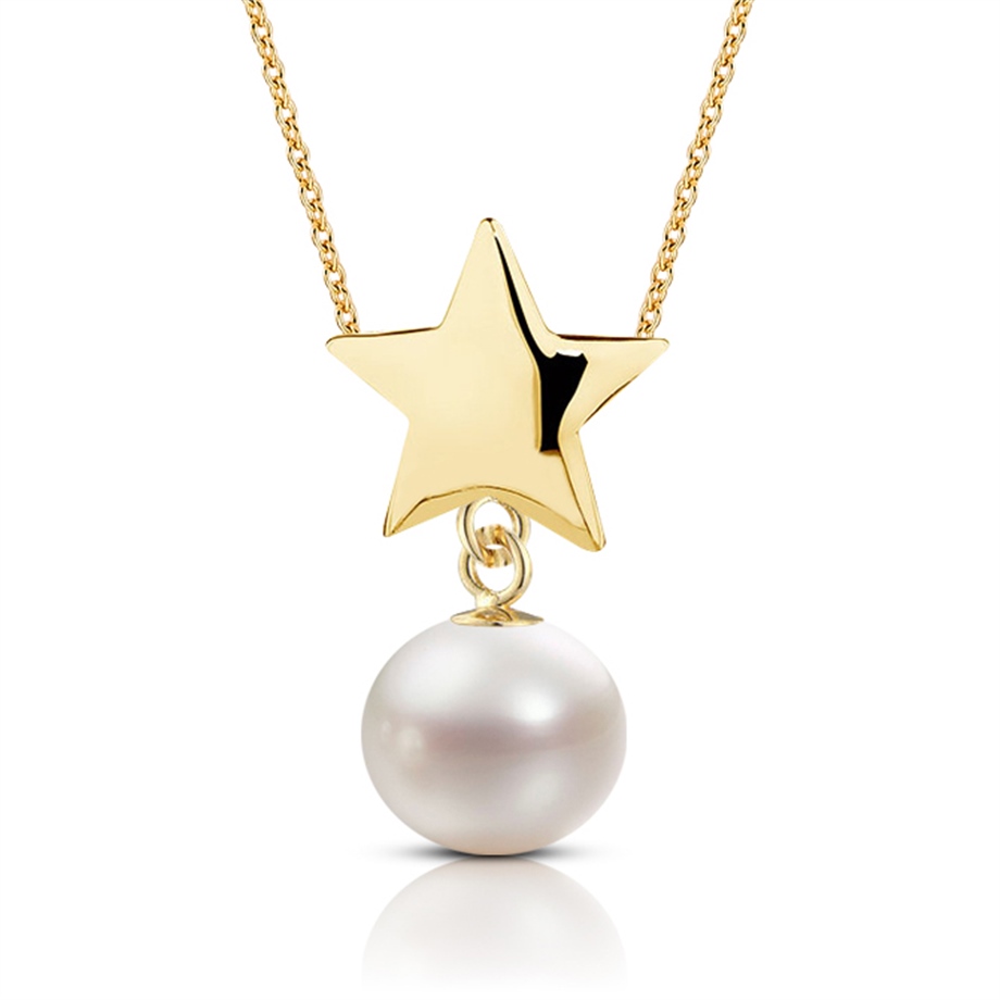 Goldstore-mucevher/14-ayar-altin-yildiz-inci-kolye-gp41877_41877.html