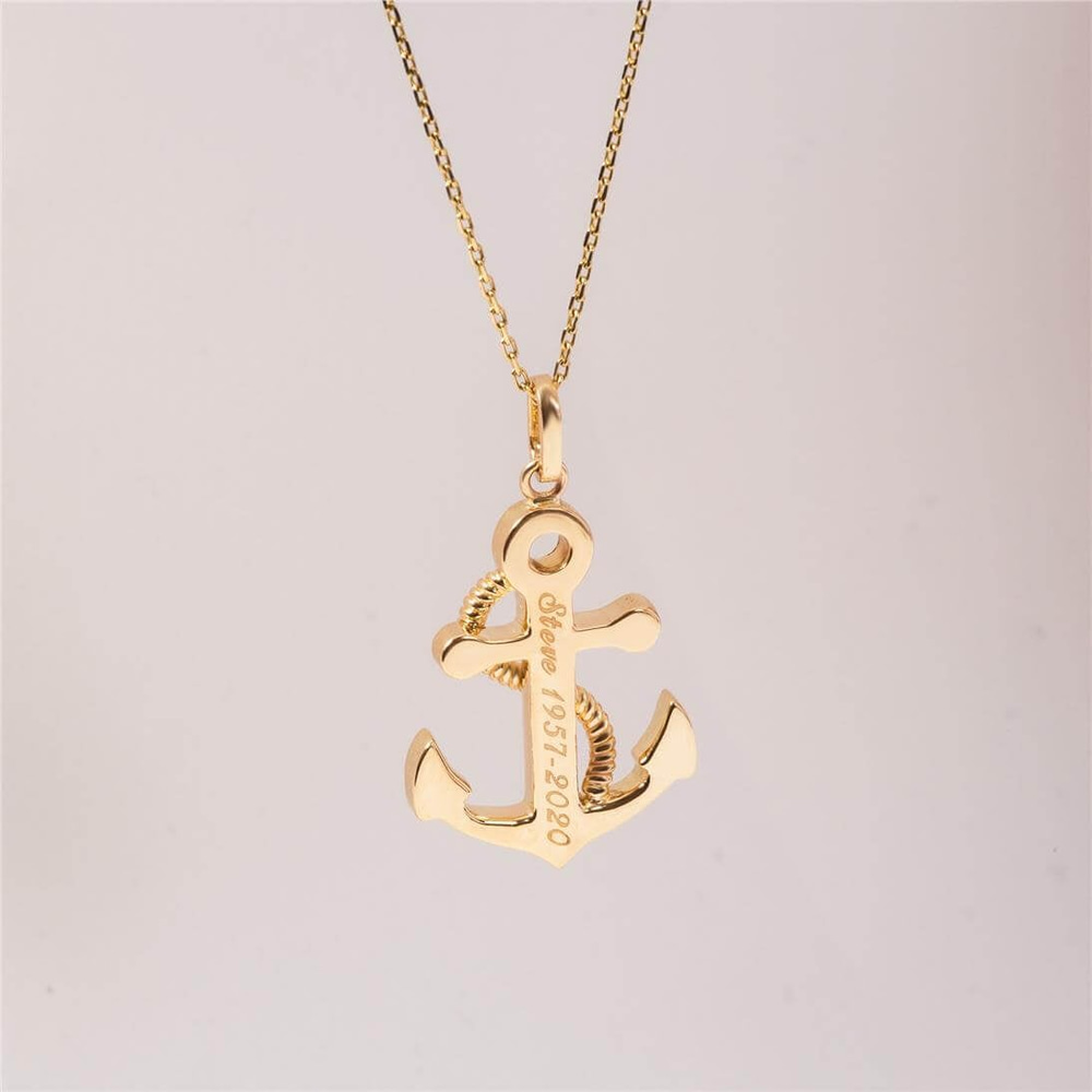 Goldstore-Nautical Urn Necklace