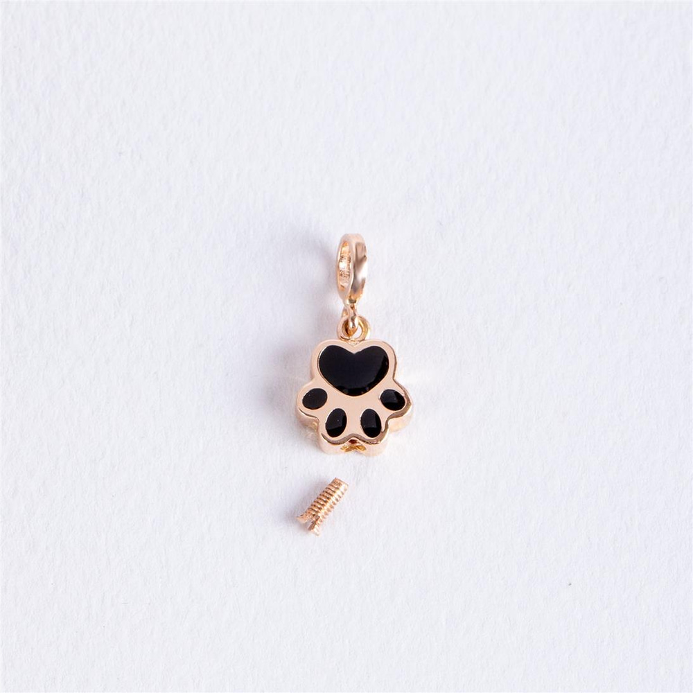 Goldstore-Paw Print Urn Necklace