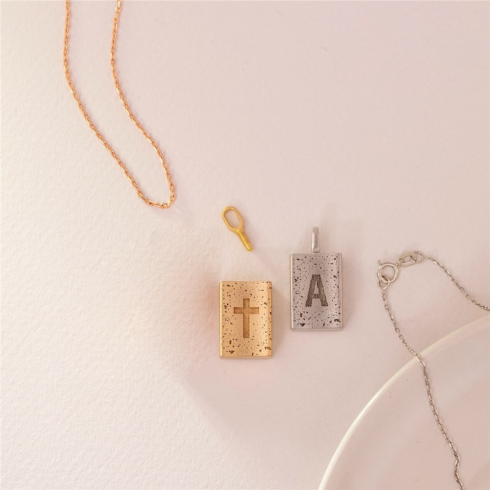 Goldstore-Personalized Cross Bible Cremation Pendant Necklace in 14K 18K Solid, Memorial Pendant for Ashes, Vintage Jewelry, Keepsake Pet Urn Pendant
