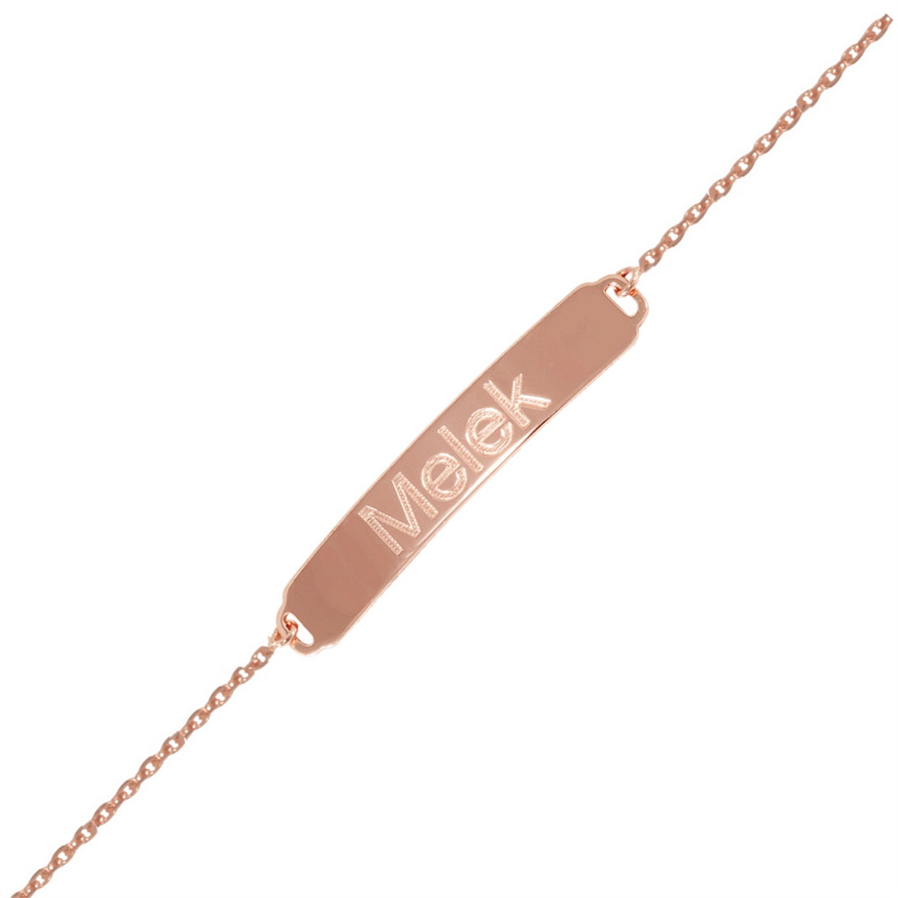 Goldstore-Plaka İsim Bileklik