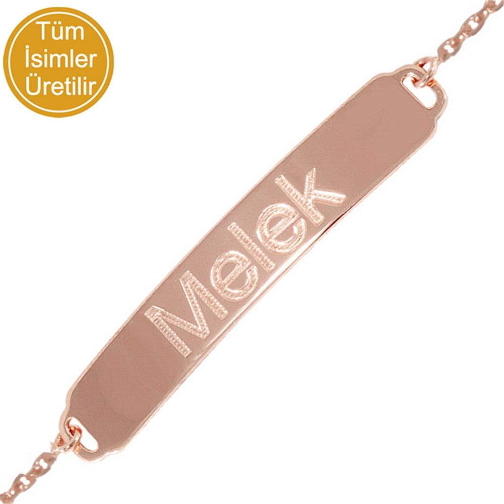 Goldstore-Plaka İsim Bileklik