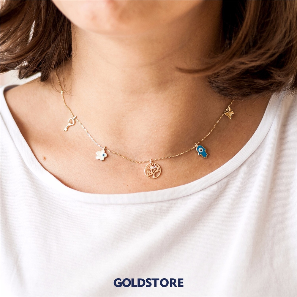 Goldstore-Şans Kolyesi