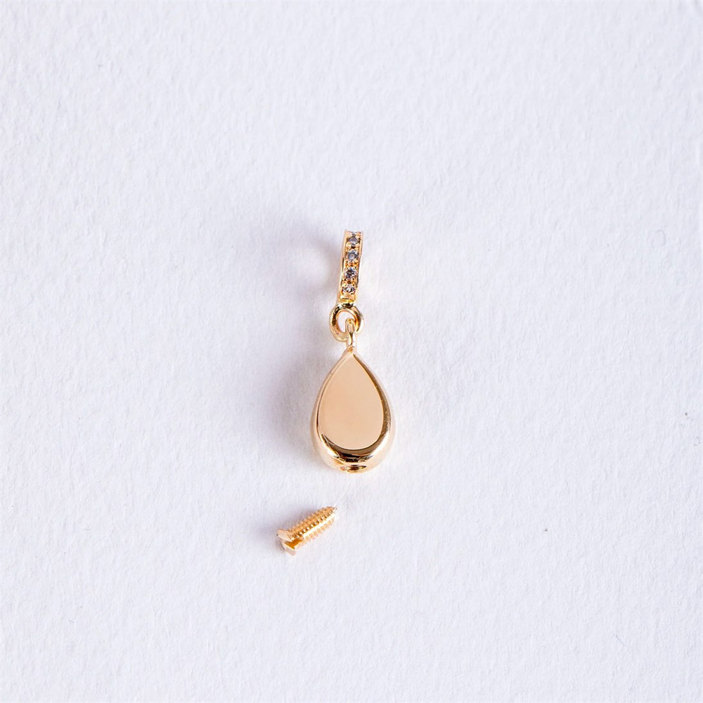 Goldstore-Teardrop Urn Pendant