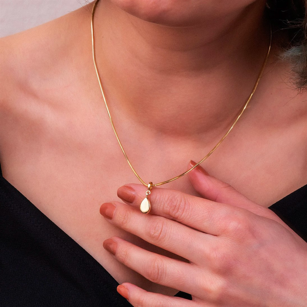 Goldstore-Teardrop Urn Pendant