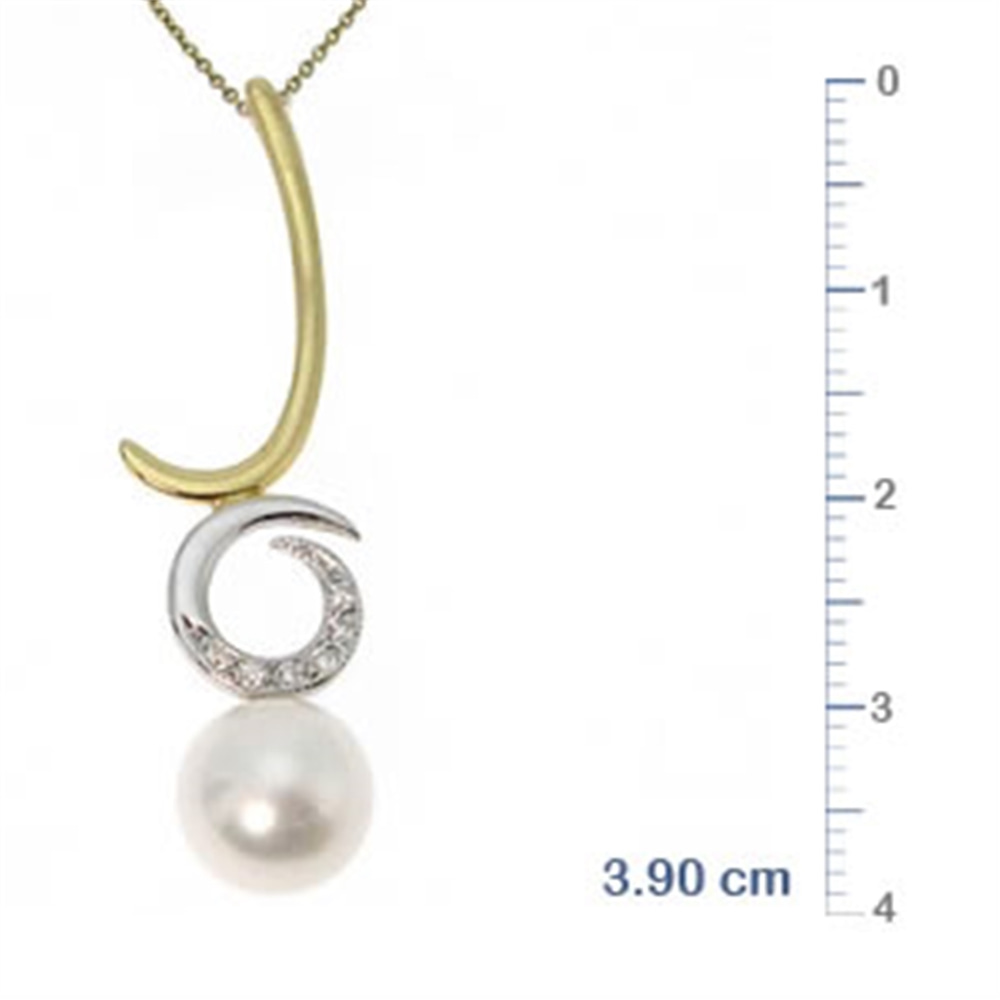 Goldstore-URL 0.04 ct. Pırlanta Kolye