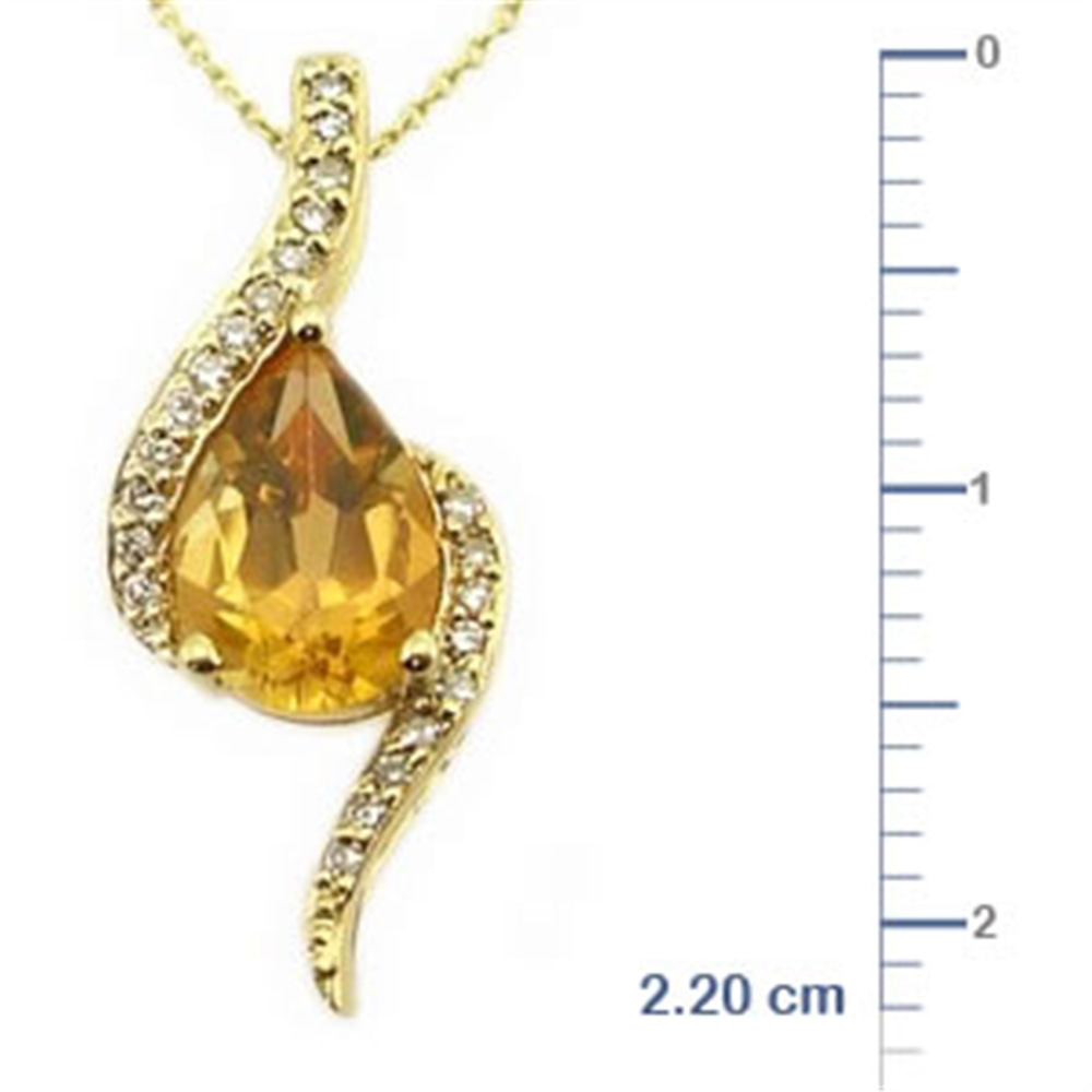 Goldstore-URL 0.08 ct. Pırlanta Kolye