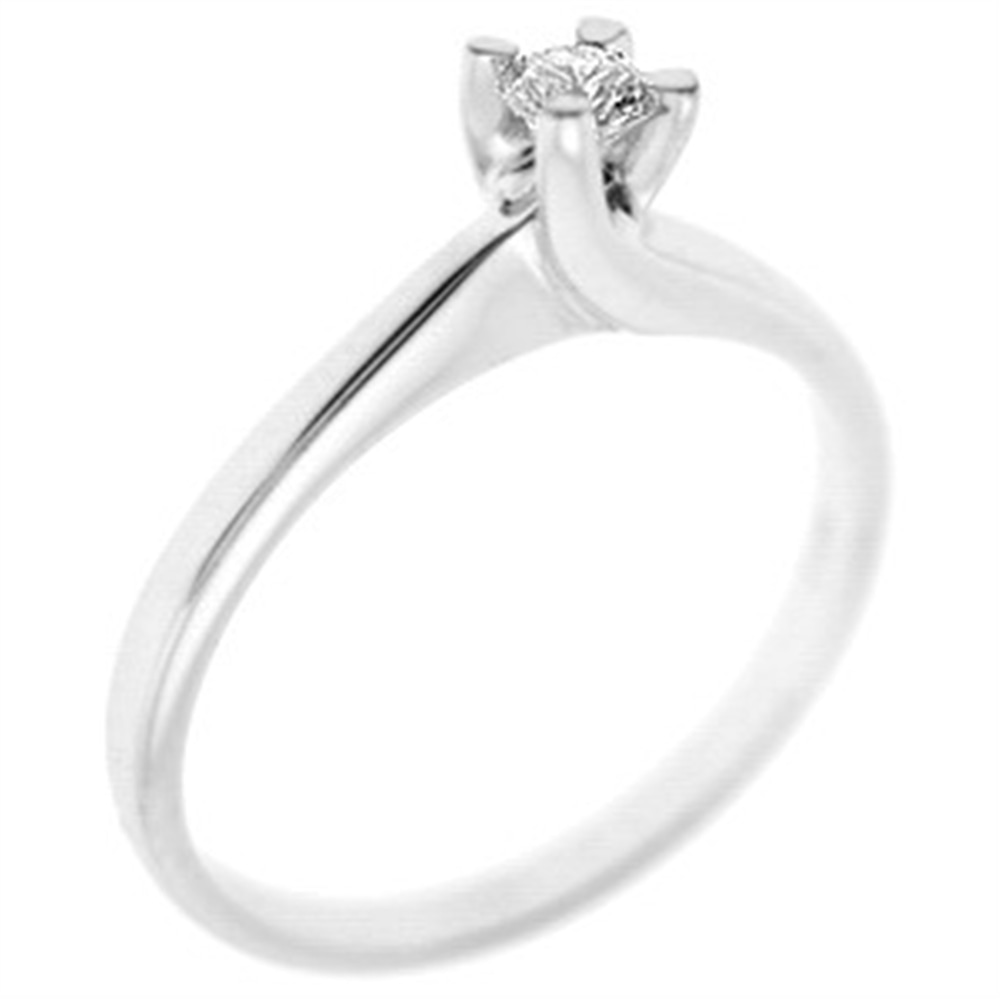 Goldstore-URL 0.11 ct. Pırlanta Tektaş Yüzük