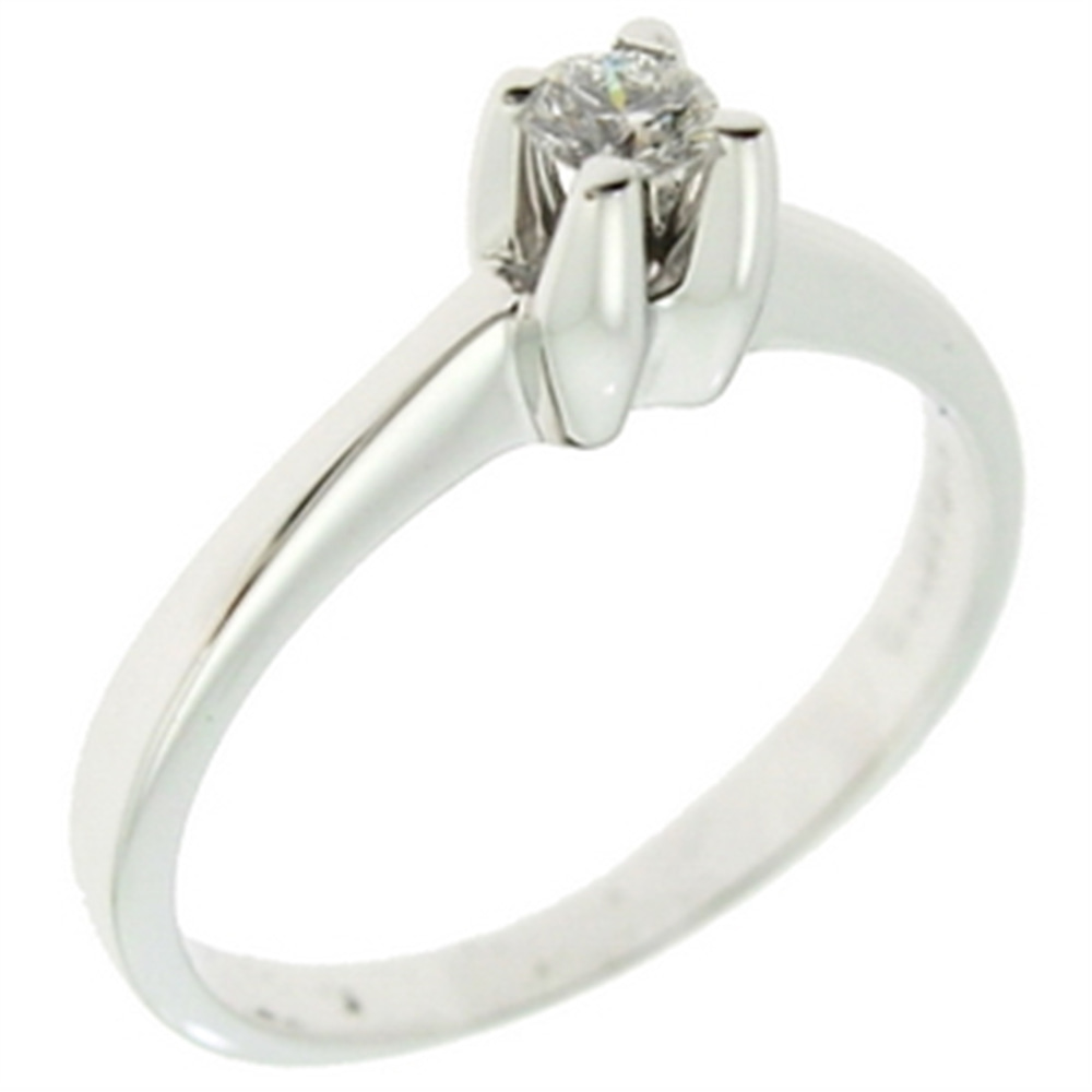 Goldstore-URL 0.12 ct. Pırlanta Klasik Tektaş Yüzük