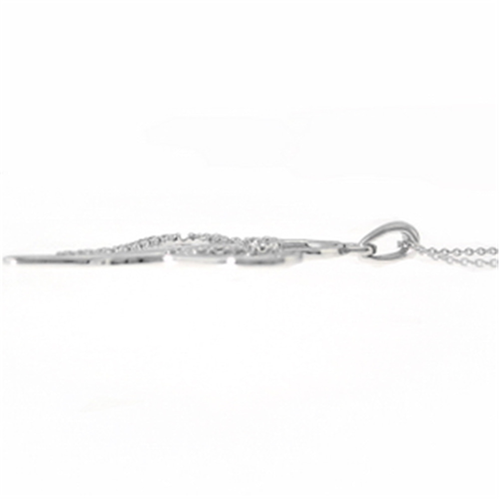 Goldstore-URL 0.14 ct. Pırlanta Kalp Kolye