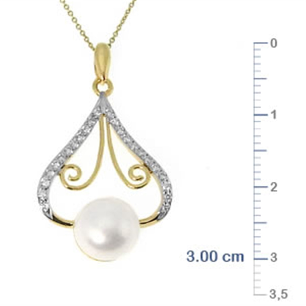 Goldstore-URL 0.16 ct. Pırlanta Kolye