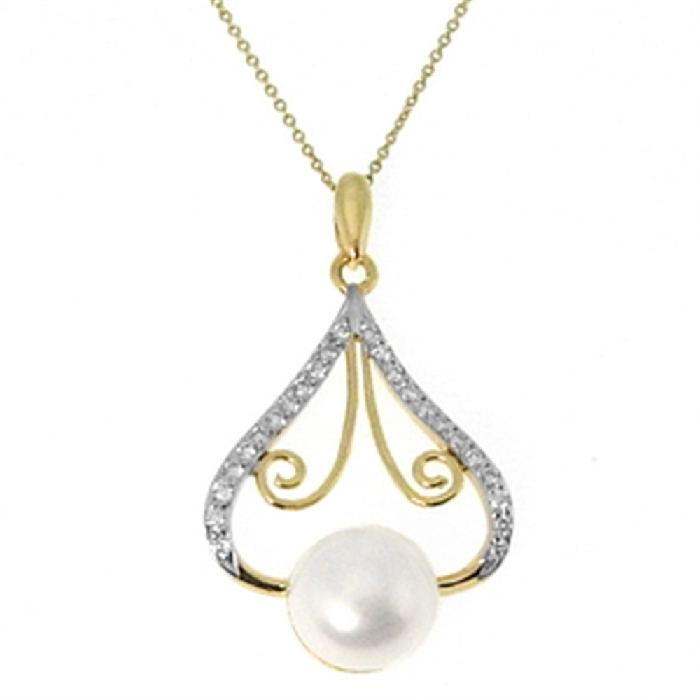 Goldstore-URL 0.16 ct. Pırlanta Kolye