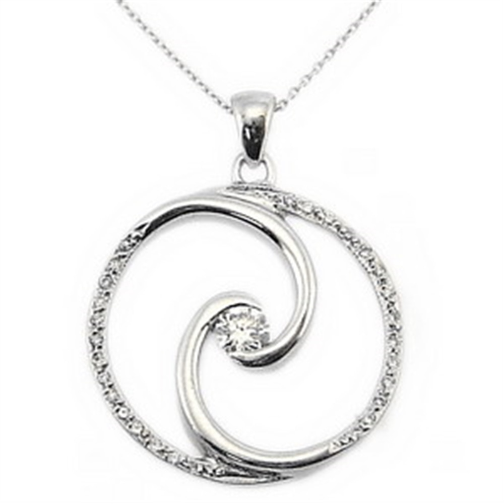 Goldstore-URL 0.22 ct. Pırlanta Fantezi Kolye