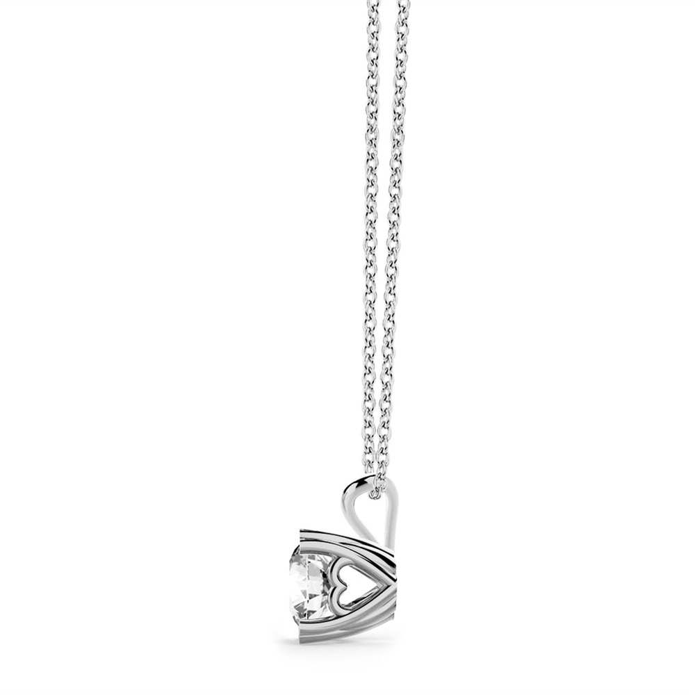 Goldstore-URL 0.3 ct. Pırlanta Klasik Tektaş Kolye