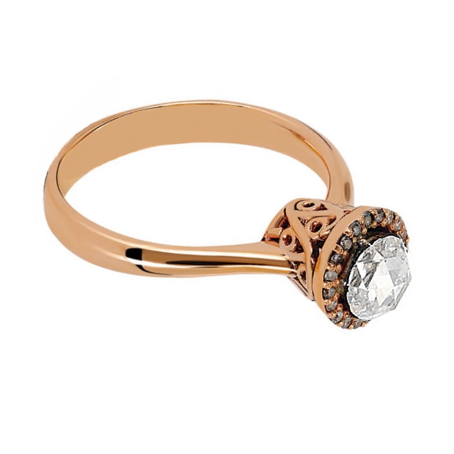 Goldstore-URL 0.3 ct. Pırlanta Tektaş Yüzük